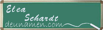 Elea Schardt Visitenkarte